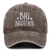 Embroidered Baseball Hat Unisex Wash Cotton Sunshade Adjustable Outdoor Fashion
