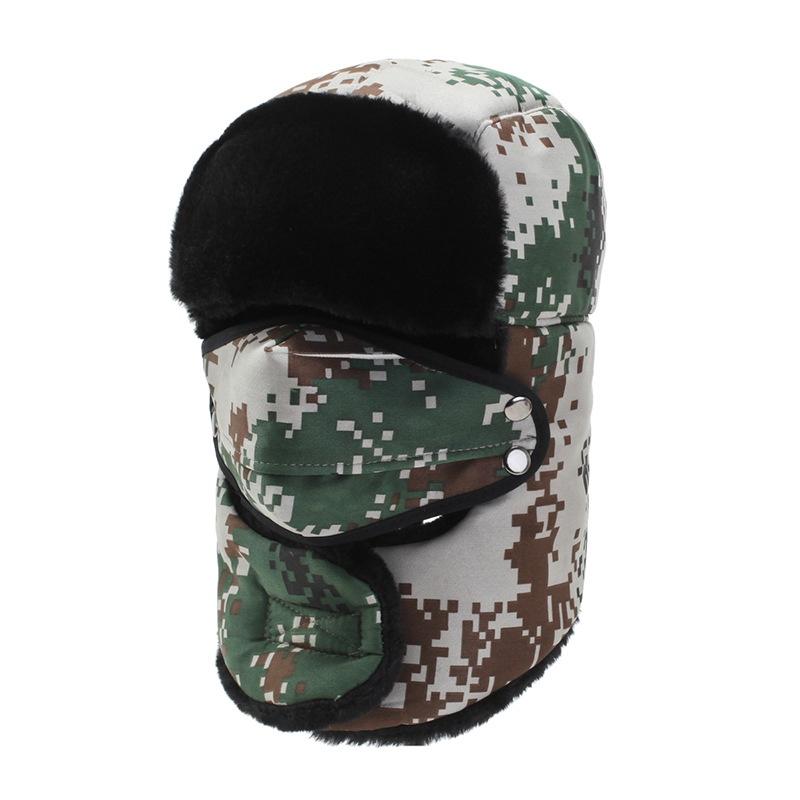 Fashion Men Winter Warm Trapper Ear Flap Ushanka Hat With Wind Proof Mask Premium Comfort And Style