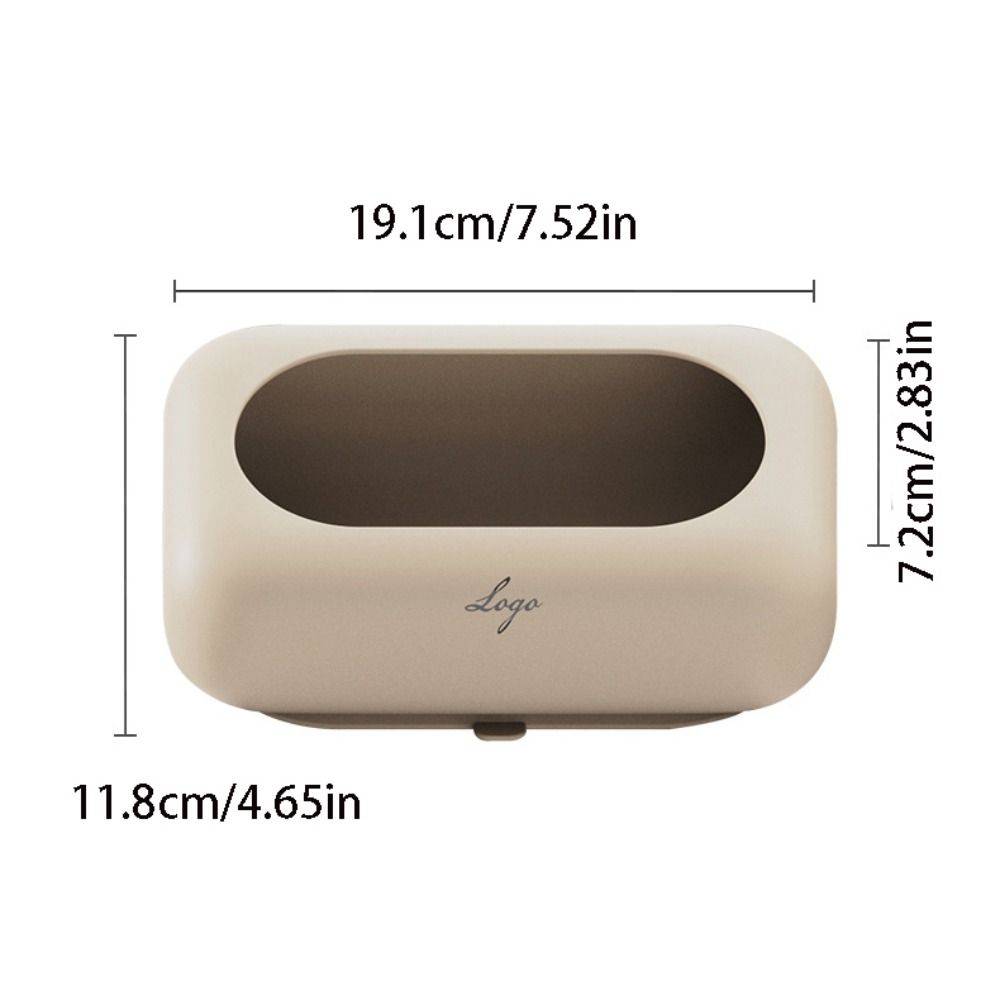Silicone Tissue Box No Punching Napkin Storage Box Storage Container Paper Box  Living Room