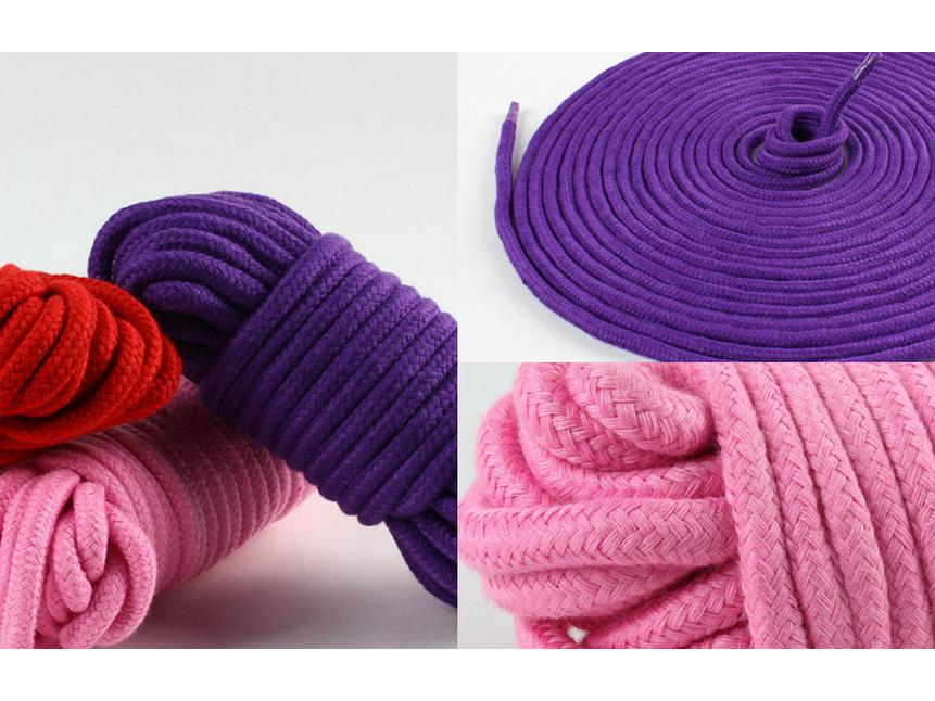 10m SM Restraint Cotton Rope - Adult Bondage and Flirting Toy with Free Shipping