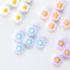 50 Pièces Mini Marguerites 3D Charms Nail Art Accessoires Fournitures de Décoration Manucure Matériaux Design Dos Plat Bijoux d'Ongle DIY