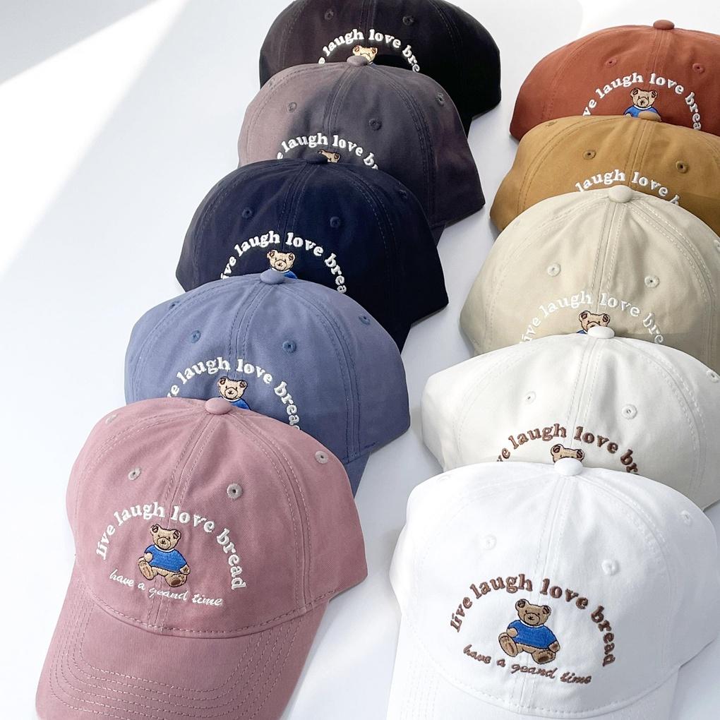 Women's Daily Hat Boonie Casual Bear Ball Cap