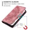 Luxury Embossing Flip Leather Case for iPhone 17 16 15 14 13 12 11 Samsung S25 S24 S23 A56 A55 Strong Magnetic Wallet Card Slot Cash Clip Phone Cover