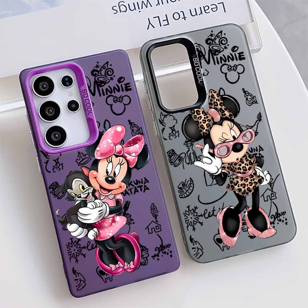 Cute Minnies Phone Case For Xiaomi Redmi 15 15C 14C 13C 12C 13 12 10 A1 A2 A3 A5 9T 9A K60 K40 4G 5G Anti Fall Matte Back Cover