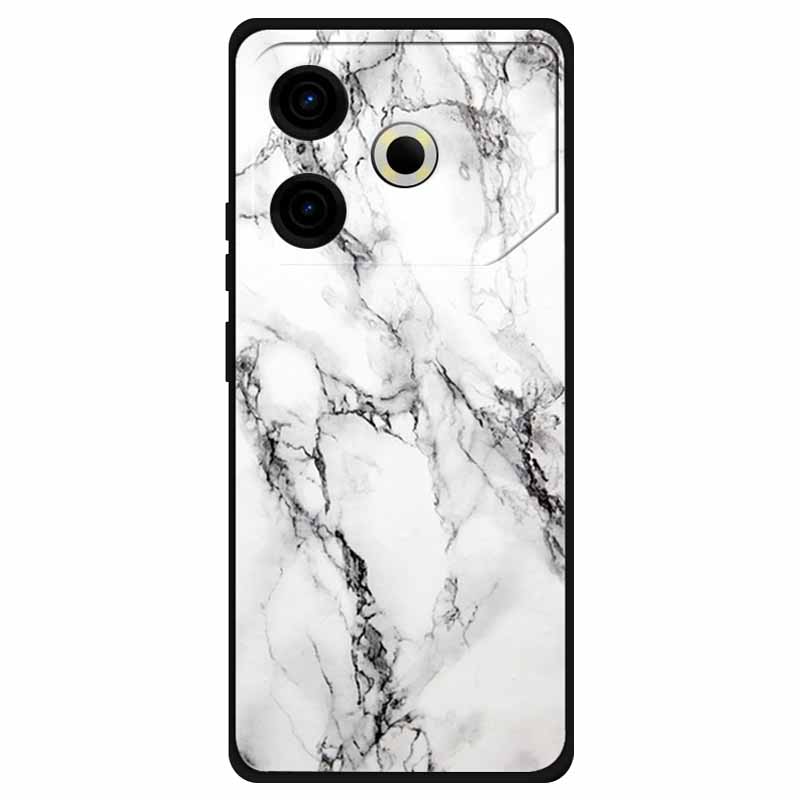For Tecno Pova 6 Neo Case Silicone Soft Flower Space Fashion Cover For Tecno Phantom X2 Pro Cases Landscape Paint Covers Cute