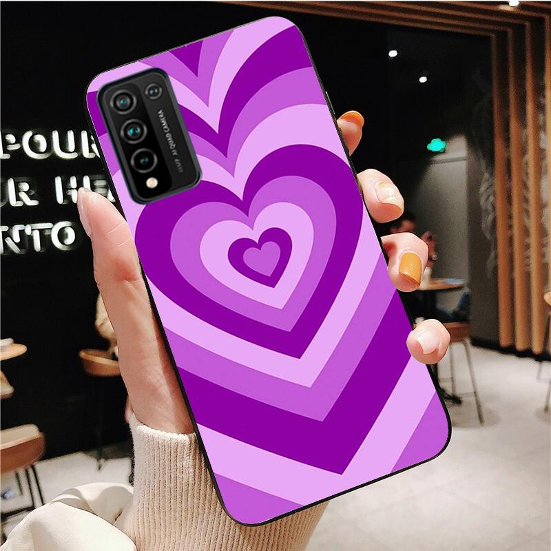 Fashion Latte Love Coffee Heart Phone Case for Huawei Honor 50 10X Lite 20 7A 7C 8X 9X Pro 9A 8A 8S 9S 10i 20S 20lite 7X 10 Lite