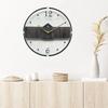 Tempered Glass Wall Clock Nordic Living Room Furniture Clocks Interior Silent Decoration Wall Clock Modern Accessories Clocks