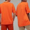 Y-3 T-shirt męski z krótkim rękawem i okrągłym dekoltem z nadrukiem literowym Pomarańczowy HT2279