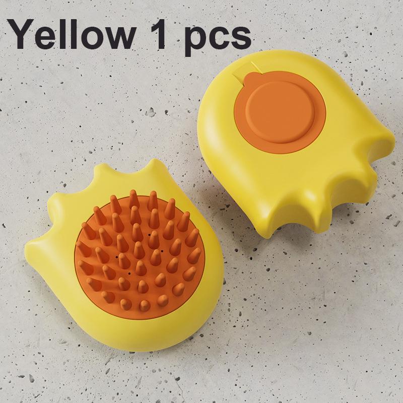 

1PCS Cat claw bath brush Pet dog bath artifact Cat brush Multifunctional Head Brush Massage comb Bath brush Pet grooming tool