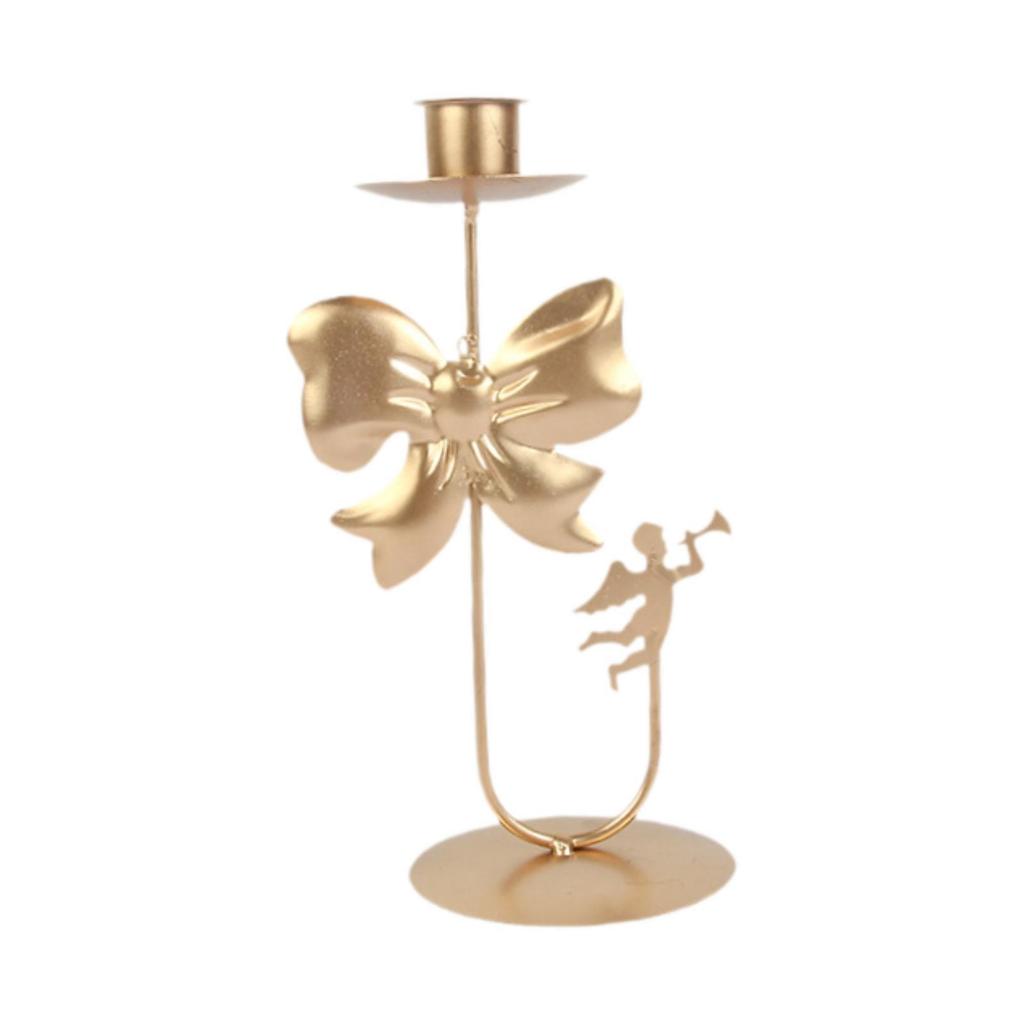Taper Candle Holder Christmas Candlestick Candelabrum Club Farmhouse Candles Stand Candelabra for Living Room Mantel New Year