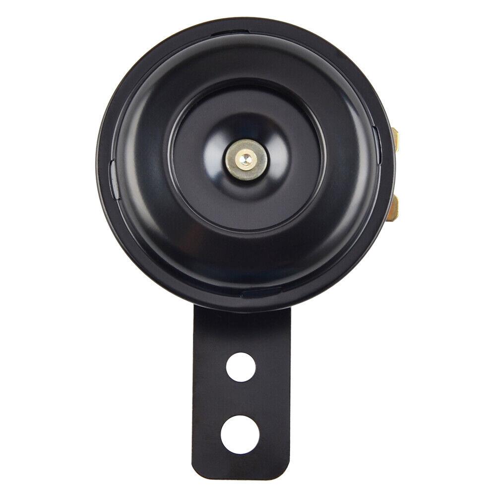 1pc Motorcycle Horn Loudspeaker For Honda Kawasaki Yamaha Suzuk Motorcycle Accessories 6V Universal Black Electric Horn Speaker 1pc