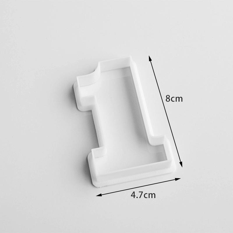 

New Large Digital Number 0 To 8 Cake Mold Cartoon Fondant Frosted Cookie Cutting Die Cake Decorating Tools Baking Biscuit Mold