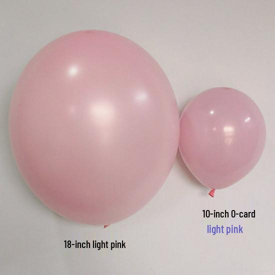 18" Thickened Round Macaron Balloons - 50 Pack for Birthday, Wedding & Party Decor
