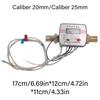 Upgrades Ultrasonic Heat Meter Brass Flow Meter with LCD Display Heat Measurement Device for Home Heating Systems