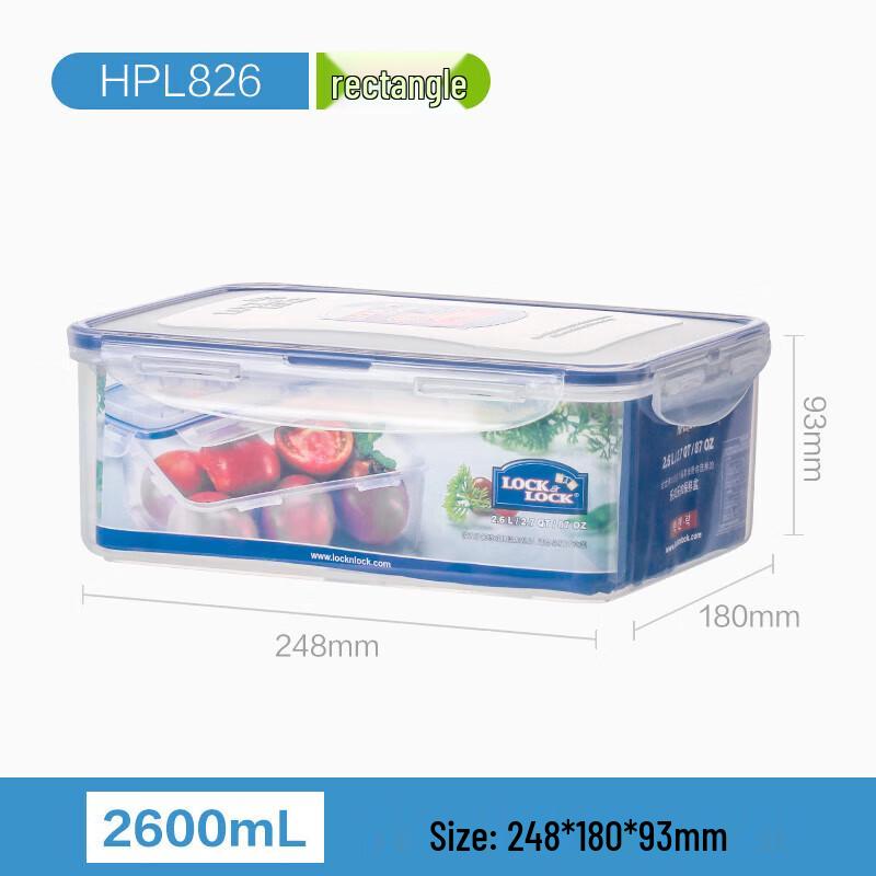 LOCK&LOCK Microwavable Plastic Food Storage Container