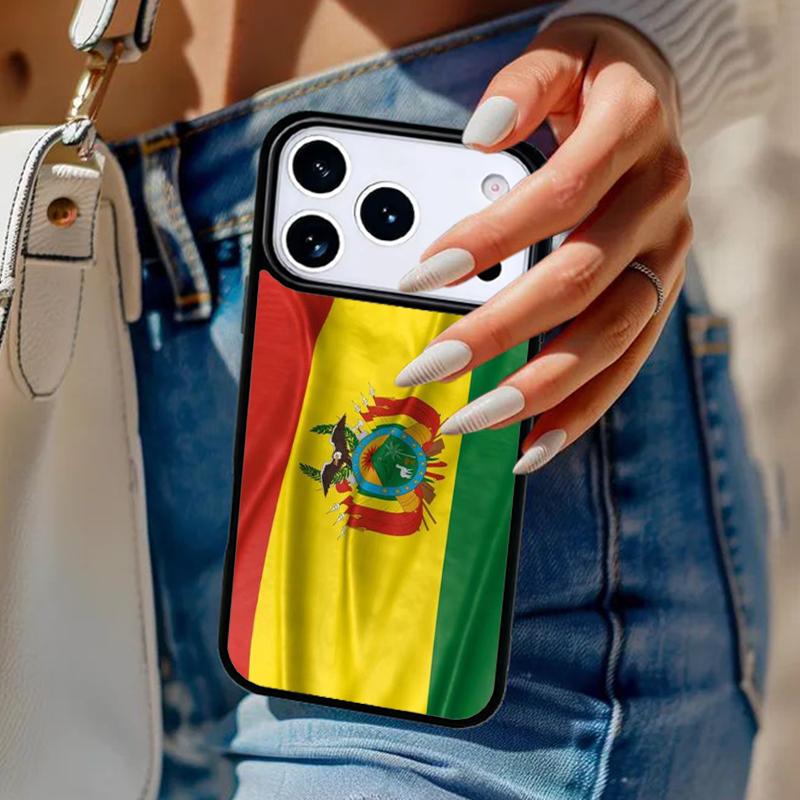 Bolivia Flag Soft Phone Case For iPhone 17 Air 14 15 13 12 Max Cover For Apple 14 15 16 16e 11 Pro Max Plus Coque