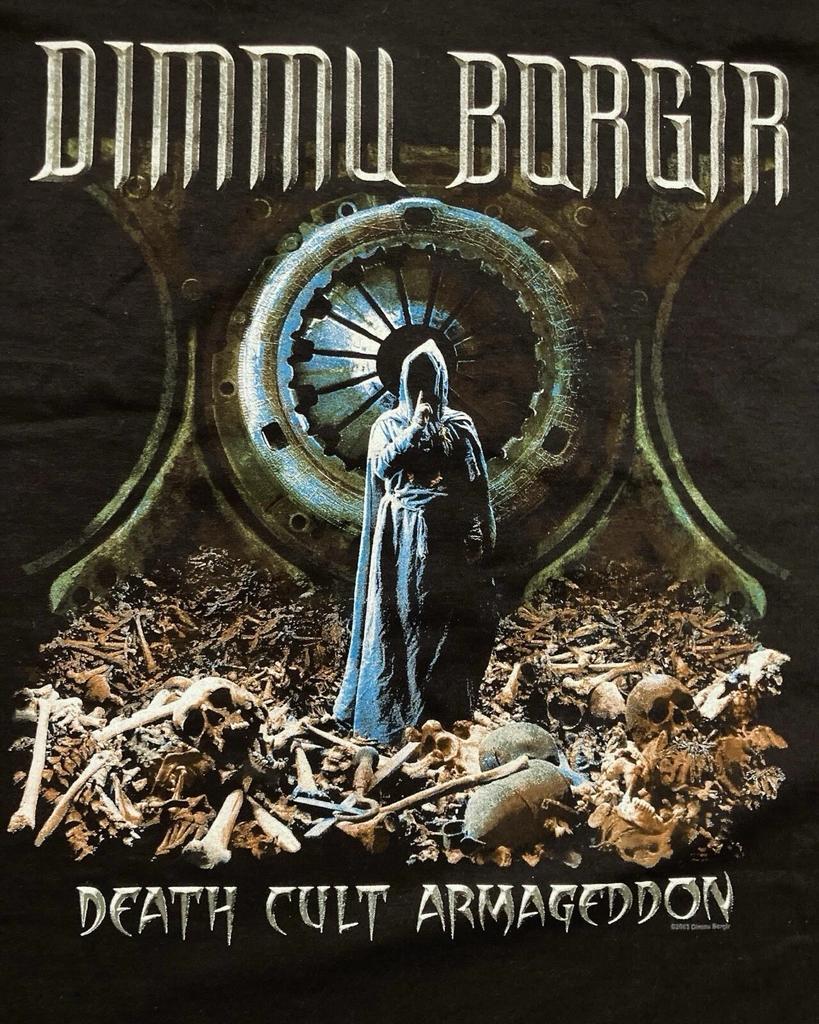 Dimmu Borgir Band death cult armageddon Ablum T-shirt SE667