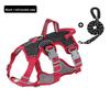 Pet Chest and Back Strap Vest Type Medium and Large-sized Dog Anti-escape Reflective Leash Pet Supplies