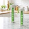 Press Release Ice Tray Space Saving Single-Hand-Hand Ice Tray Kitchen Item Hygienic