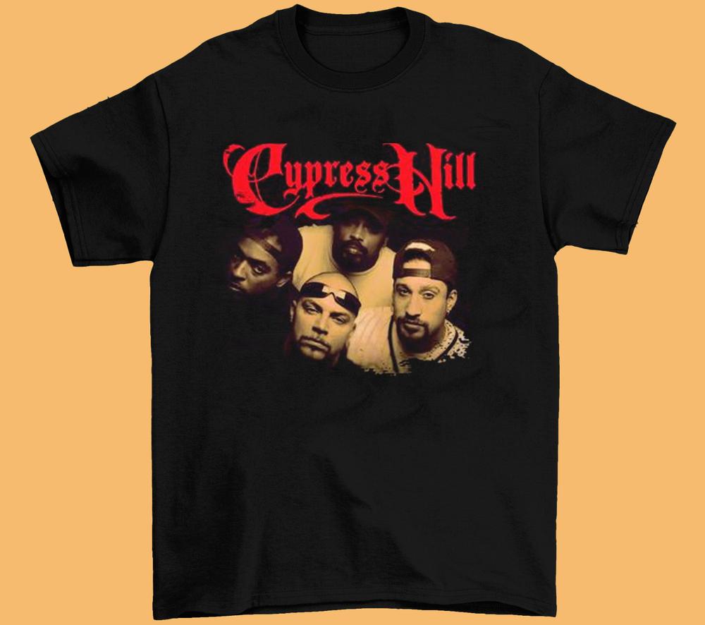 Hot Cypress Hill Band Vintage Black Unisex Tee Shirt AC071 XXXL