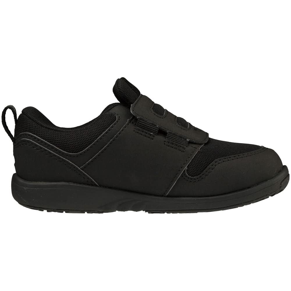 Mizuno Premoar Kids Shoes 15-22cm Athletic Sneakers for Boys and Girls Black 17.0 Cm