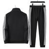 Spring Autumn Mens Sportswear Hoodies+Sweatpant Tracksuit Jacket+Pants 2 Pcs Sets Man Outdoor Joggers Running Sports Suits
