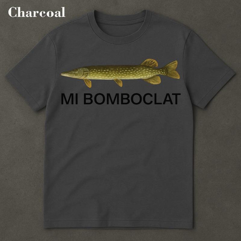 Mi Bomboclat Fish Meme Shirt Stupid Meme Shirt Funny Meme Shirt Brain Rot Shirt Inappropriate Funny Gag Gift Gen Z Meme S