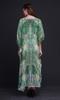Phagun Butterflies & Leopard Animal Skin Beach Kaftan Bikini Cover Up Womena    S Maxi Dress Long