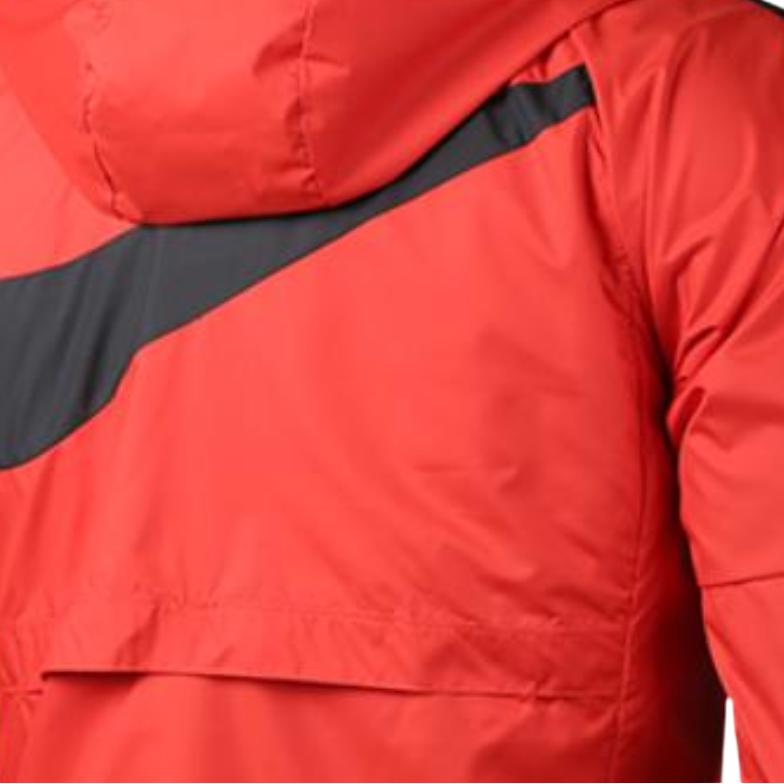 Nike Veste Respirante à Capuche Zippée à Manches Longues pour Homme vestes Rouge Université CT6660-600