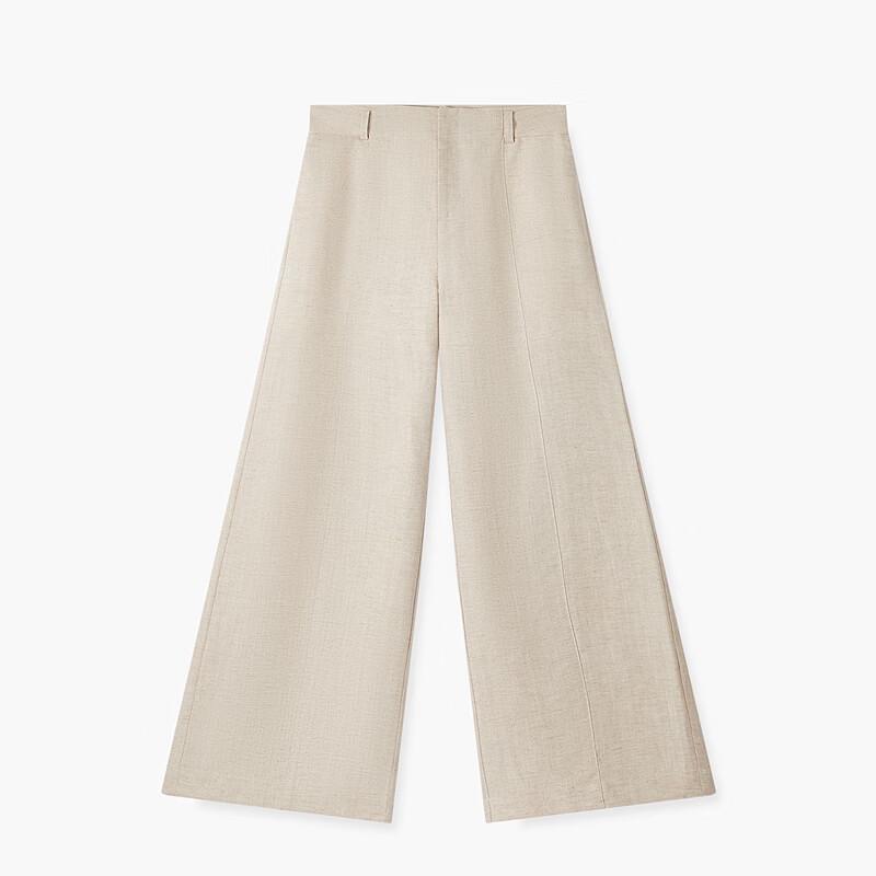 EICHITOO Linen Blend Wide-Leg Casual Pants
