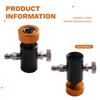 A25F-Double Hole With 8Mm Male Head And Deflated Screw Tr21-4 Thread Refill Adapter For Sodastream Quick Charging Adaptor