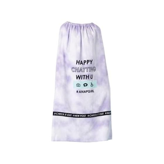 ANAP GIRL Towel, Wrap Towel, Rolled Towel, Pool Towel, Bath Towel, Large Towel, 100cm, Girls, Kids, Elementary School Students, Junior High School