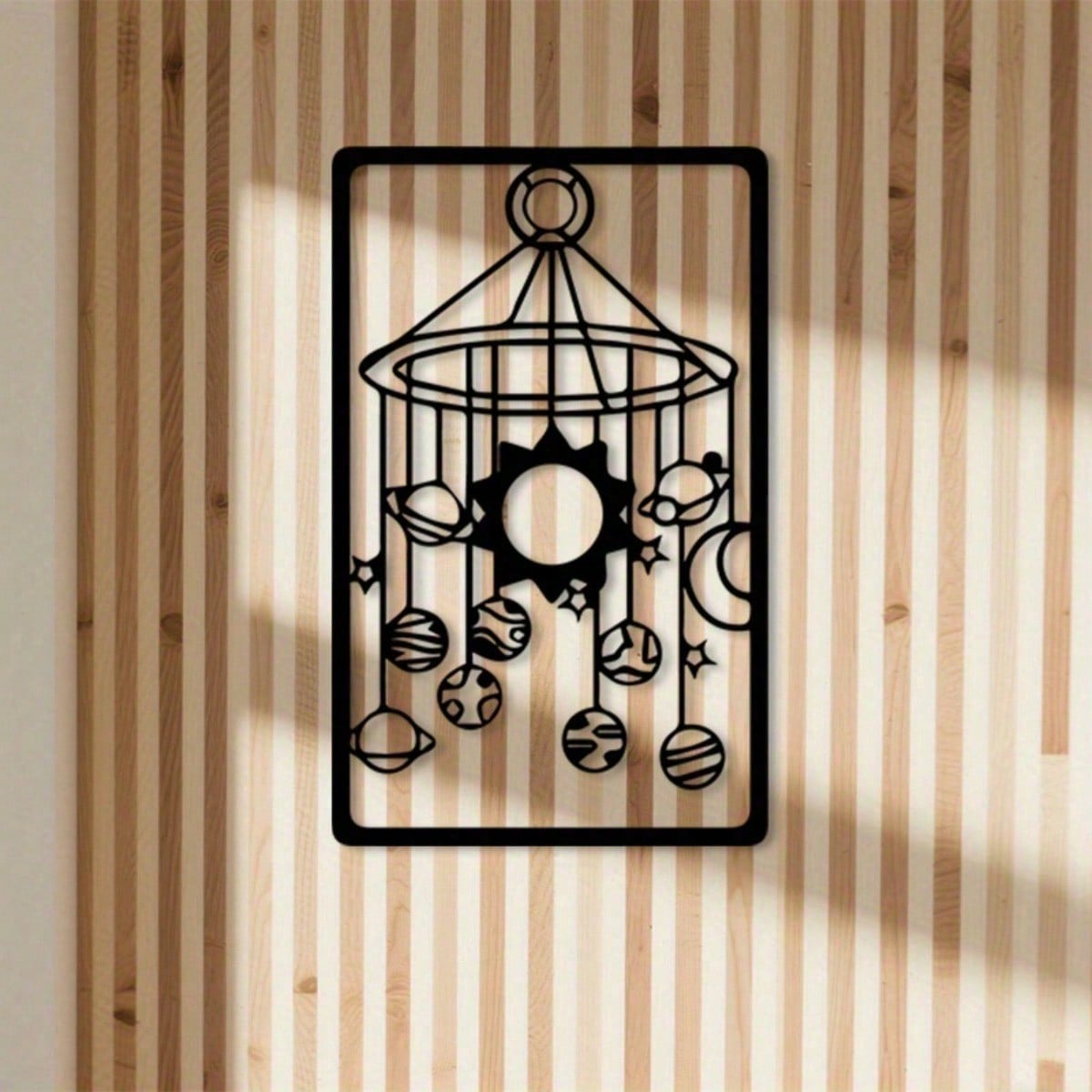 Кованая железная настенная декорация