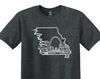 Missouri State Map Shirt, Travel Tee
