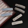 1/2Pcs Light Luxury  Hairpin Versatile Temperament Shining Zircon Side Clip Bangs Clip  Hair Accessories Gifts
