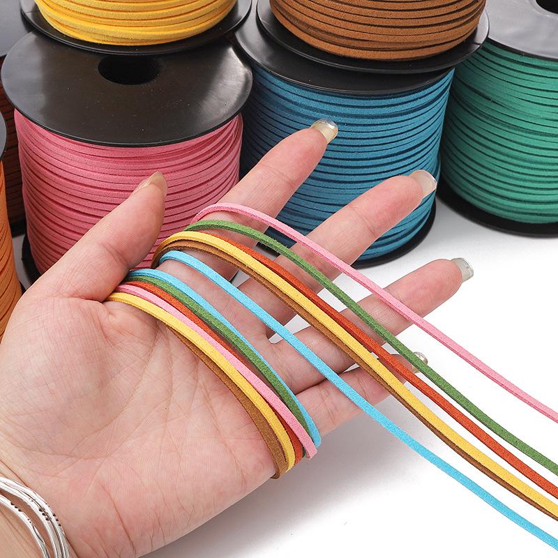 3mm Korean Velvet Suede Cord for Jewelry Making: Dreamcatcher, Necklace, Bracelet DIY