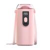 Ventilador Pessoal Portátil Mini com Display Digital Operação Silenciosa Clipe Rotativo Ventilador de Chapéu Recarregável Ventilador de Pescoço Suspenso com Cordão