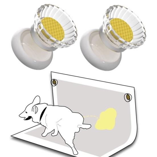 Pet Pee Pad Holders Magnetic Dog Potty Training Pad Holders with Strong Magnets Potty Pad Holders Fit Most Flat Surfaces Easy Cleanup for Leg Lifting