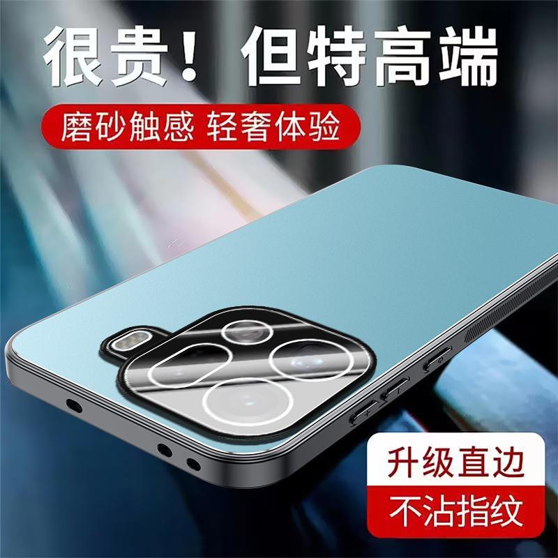 Applicable To OPPOFindX1 Mobile Phone Case Pro New Aluminum Alloy Matte Lens All-inclusive Anti-drop  Case Men