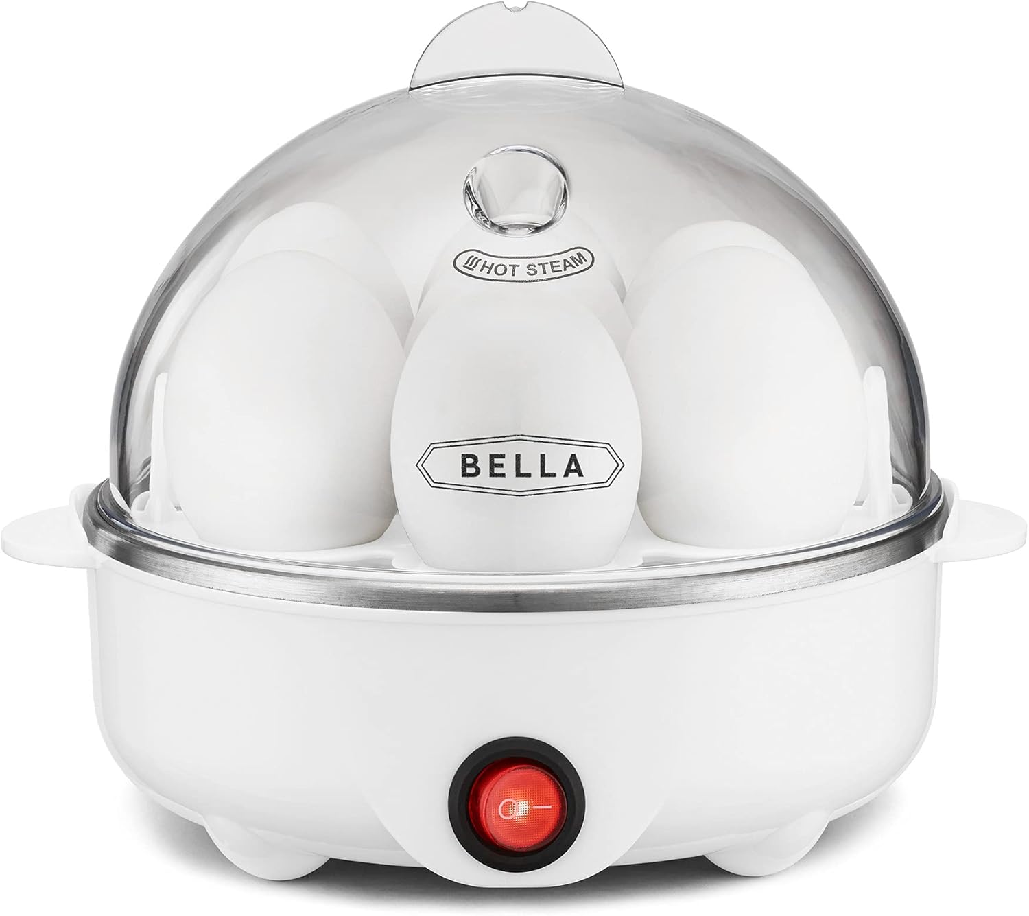 Electric Egg Cooker and Omelet Maker with Auto Shut Off, for Easy to Peel, Poached Eggs, Scrambled Eggs, Soft, United States
