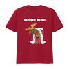 Moose King Unisexs T Shirt Boys Vintage Washed Streetwear Versatile Fashion Unisex Soft Slightly Designer Clothes Comfortable