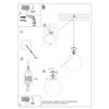 UGO 40 Chrome Hanging Lamp