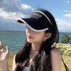 Sun Design Full Face Large Brim Hat Hollow-Top Coverage UPF50+ UV Protection
