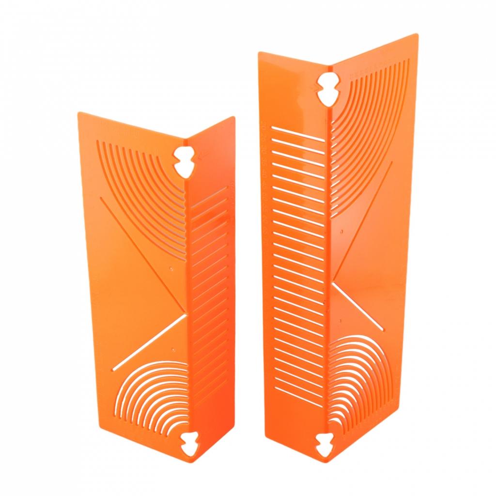 Für professionelles Zeichnen. Lineal speziell für den Einsatz mit Vierkantrohren.