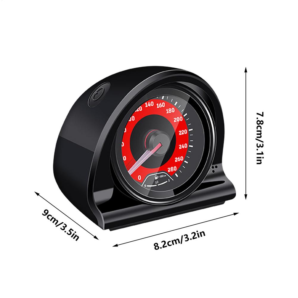 LED Lights for Car Interior Speedometer Shape Rgb Ambient Lighting Voice Activated Rhythm Light for Game Dj Stereo Interior красный