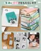Phomemo M02S Mini Printer Thermal Printer Smartphone Compatible Mobile Printer Label Writer Set with 6 Rolls of Stickers 300DPI Photo Printing Memo