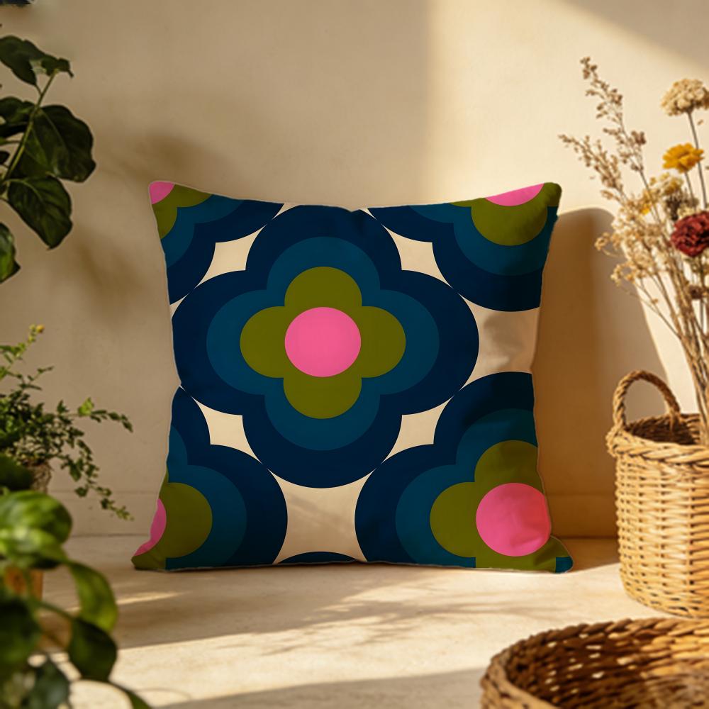 Hot OOrla Kielyful Cushion Cover Versatile DoubleSided Pillow Case Fit for Sofa Bed Car  Daily Decor