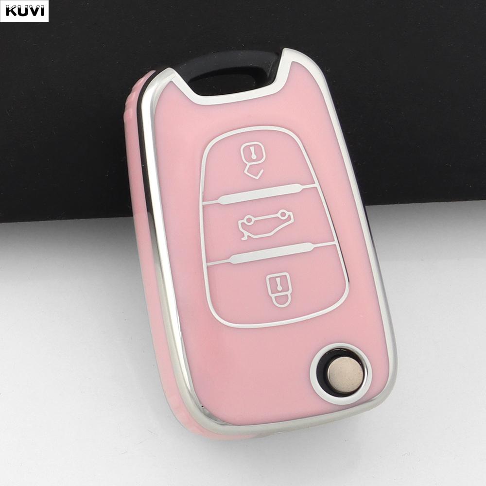 

Tpu Car Key Case Cover For Hyundai I20 I30 Ix20 Ix25 Ix35 Elantra Accent For Kia Sportage Rio 3 Soul Optima Ceed Pro K5 K2 Pride