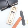 DIY Leather Notebook & Earphone Organizer Kit with Die-Cut and Japanese Knife Material