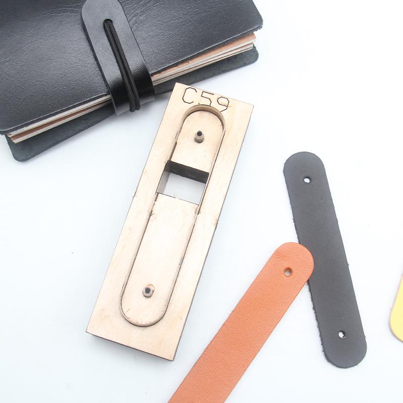 DIY Leather Notebook & Earphone Organizer Kit with Die-Cut and Japanese Knife Material